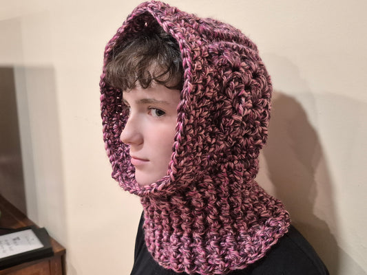 Granny Square Hood aka Submarine Helmet