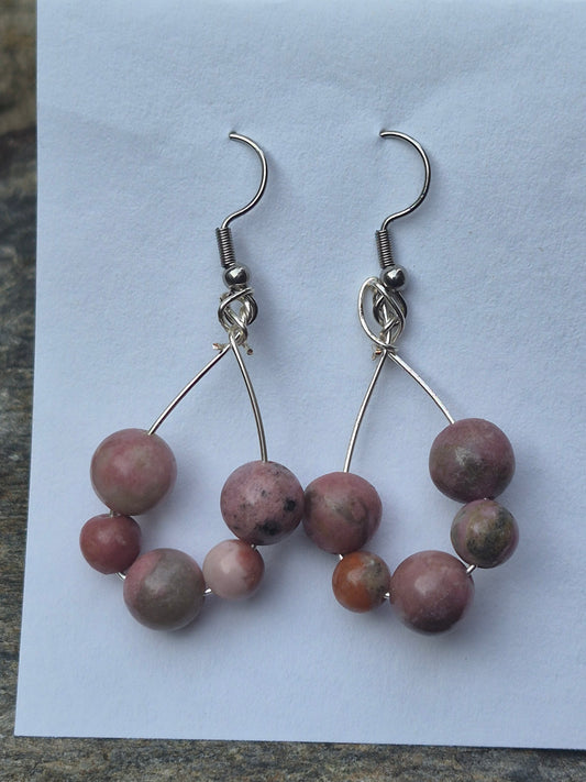 Rhodenite Earrings