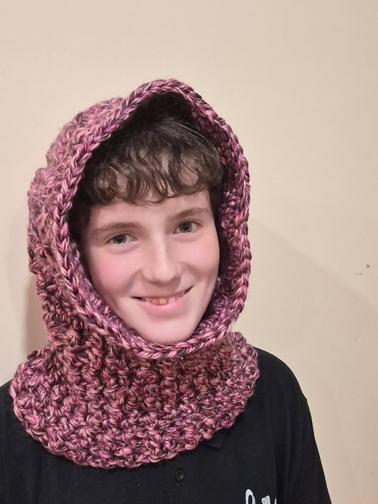 Granny Square Hood aka Submarine Helmet