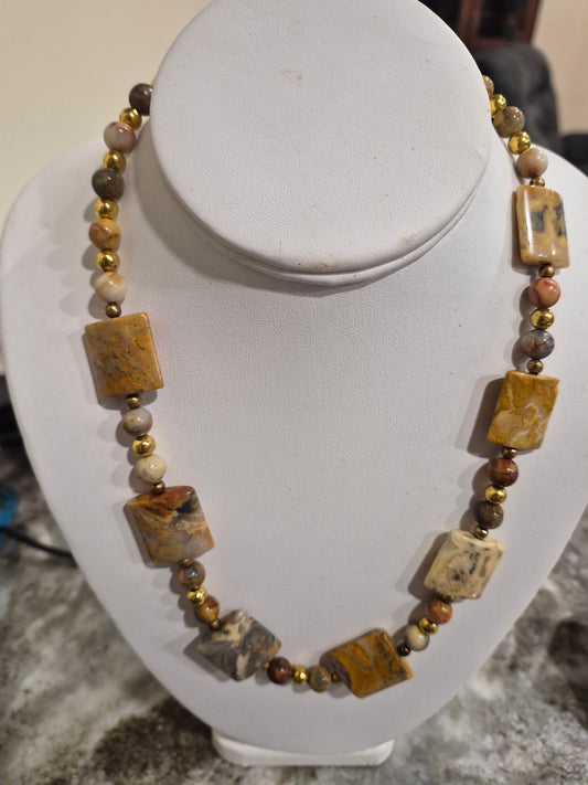 Bamboo Jasper Necklace