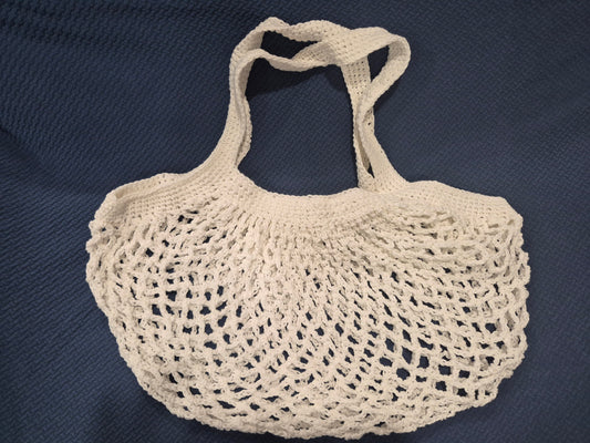 Ribbit Mesh Cotton Bag